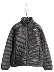 【お得なクーポン配布中!】 US企画 ノースフェイス ナイロン ダウン ジャケット レディース L / アウトドア 550 フィル ハイネック ブルゾン フルジップ キルティング