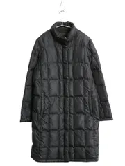 【お得なクーポン配布中!】 US企画 ノースフェイス ロング ダウン コート レディース XL / アウトドア ジャケット 550フィル キルティング フルジップ 大きいサイズ 黒