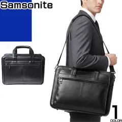 サムソナイト Samsonite ビジネスバッグ ブリーフケース エクスパンダブル メンズ 2way 革 本革 大容量 軽量 A4 ノートPC 通勤 通学 出張 黒 ブラック EXPANDABLE BUSINESS CASE 43118