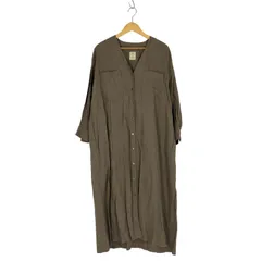 ジャーナルスタンダードレサージュ JOURNAL STANDARD Lessage 21SS Vネックマキシ長袖ワンピース レディース 表記無 