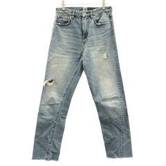 TOTEM Twisted seam denim full length 28 - メルカリ