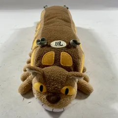 ★ 三鷹の森ジブリ美術館限定  ネコバス めいとこねこバス ぬいぐるみ 列車 となりのトトロ 現状品 0.5kg