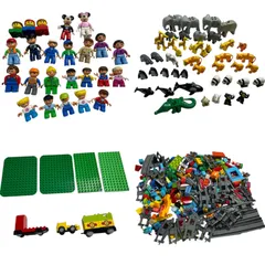 ★ LEGO レゴ DUPLO デュプロ その他 大量 6.7㎏ まとめ商品 フィグ、動物フィグ、基礎板   オールドフィグ ビンテージ ミッキー ミニー ワニ 6.7kg
