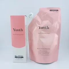 【未使用】Yunth ユンス 薬用ホワイトニングローション VCP  生VC美白化粧水 120ml＋リフィル110ml