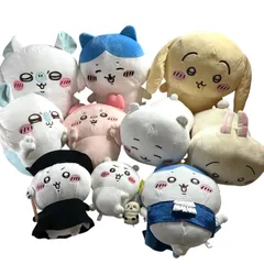 ★ ちいかわ  ぬいぐるみ 11点 まとめ商品 たれみみうさぎ うさぎ モモンガ ちいかわ ハチワレ ラッコ 古本屋 3.25kg