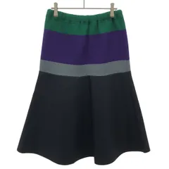 kolor カラー 18AW  ニットドッキングスカート 18WCL-S03134 ミックスカラー 1のサムネイル