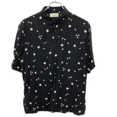 SAINT LAURENT PARIS プリント半袖シャツ 38 - メルカリ