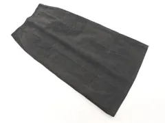 URBAN RESEARCH DOORS アーバンリサーチドアーズ コーデュロイ タイト スカート sizeS/黒 ◇■ レディース