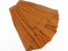 one way ワンウェイ フィッシュテール ラップ調 スカート sizeM/マスタード ◇■ レディース