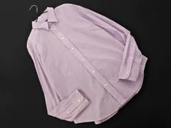 Ralph Lauren ラルフローレン スリムフィット ストライプ シャツ size8/ラベンダー ■◇ レディース