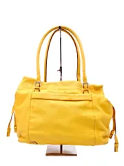 kate spade ケイトスペード レザー トート バッグ 黄 ■■ レディース