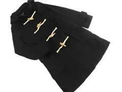 COCODEAL ココディール ウール混 ダッフル コート size2/黒 ◇■ レディース