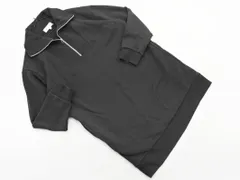 Rope Picnic ロペピクニック ハープジップ スウェット Iライン ワンピース size38/黒 ◇■ レディース