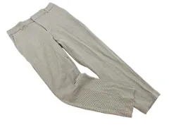 Rope Picnic ロペピクニック 総柄 テーパード パンツ size40/黒ｘ白 ■■ レディース