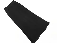 LOWRYS FARM ローリーズファーム 透かし編み ロング スカート sizeF/黒 ◇■ レディース