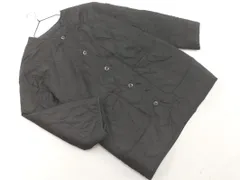 INGNI イング ノーカラー キルティング ジャケット sizeM/黒 ◇■ レディース