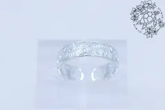トゥーリング　指輪　ピンキーリング　イヤーカフ　プルメリア/スクロール　波　花　スターリングシルバー　シルバー/ピンクゴールド　ハワイアンジュエリー　ハワジュ　アクセサリー　レディース　女性　上品　愛　幸せ　絆　２種　誕生日　ギフト　プレゼント　5,000円