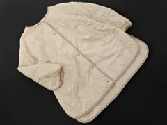 natural couture ナチュラルクチュール ボア リバーシブル キルティング ジャケット sizeF/ベージュ ◇■ レディース