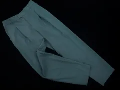 ofuon オフオン タック テーパード パンツ size38/緑 ■■ レディース