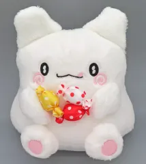 【中古】ぬいぐるみ まるまる ぬいぐるみ あまいものだいすきデザインシリーズ 「はなまるおばけ」