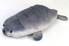 新江ノ島水族館 ハッピーマリン アザラシGRAY ぬいぐるみ - メルカリ