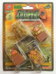 【中古】ミニカー コンバットチョロQ ドイツビークル迷彩Eセット(4台セット) [CCQ-09]