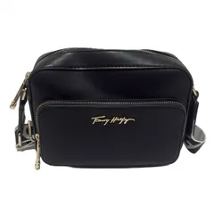 TOMMY HILFIGER(トミーヒルフィガー) ショルダーバッグ美品  - ネイビー