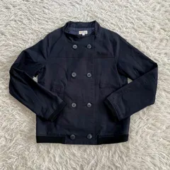 【訳ありセール】Green Gate （グリーンゲート） green label relaxing UNITED ARROWS （グリーンレーベルリラクシングユナイテッドアローズ） コットンショートジャケット ダブルブレスト レディースMサイズ