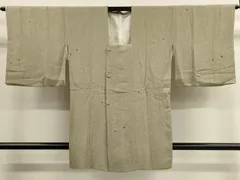 平和屋着物■道行コート　吉祥文　正絹　逸品　CAAK3872dy