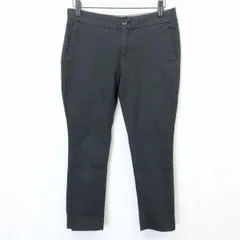 古着 バナナリパブリック BANANA REPUBLIC 00 レディース スキニーパンツ テーパード ストレッチ 綿×ポリウレタン ダークネイビー(ブラック？)