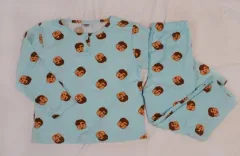 ラッキー강이 ピーチパジャマ セット 5-7歳