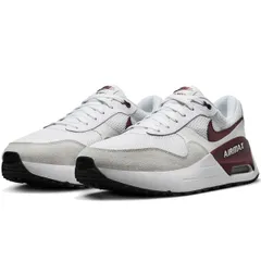 [ナイキ] エア マックス システム [AIR MAX SYSTM] ホワイト/サミットホワイト/ブラック/ダークチームレッド DM9537-106  