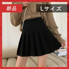 🔴新品未使用🔴 スカート ミニ ボトムス プリーツ ミニ丈 ブラック Lサイズ