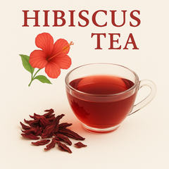 🌺 自家製・無農薬 ハイビスカスローゼル × レモングラス ハーブティー