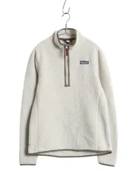 【お得なクーポン配布中!】 パタゴニア レトロ パイル フリース ジャケット レディース M / 古着 18年製 ハーフジップ プルオーバー ジャンパー アウトドア ボア 廃盤