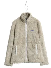 【お得なクーポン配布中!】 パタゴニア ロスガトス フリース ジャケット レディース M 16年製 ハイ パイル フルジップ ブルゾン ハイネック アウトドア ボア ベージュ