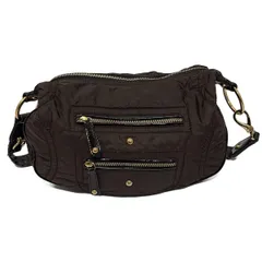 TOD'S(トッズ) ショルダーバッグ - ダークブラウン レザー