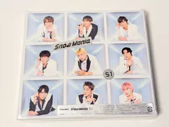 Snow Man アルバム Snow Mania S1 初回盤B CD+Blu-ray