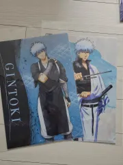 まとめ売り) 銀魂 銀時 クリアファイル 2種 (未使用)