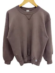 RUSSELL ATHLETIC (ラッセルアスレティック) 古着 80s 90s USA製 スエット トレーナー 前V M ブラウン メンズ/045