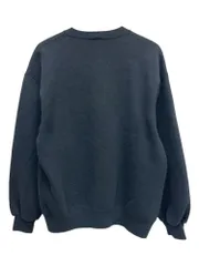 RUSSELL ATHLETIC (ラッセルアスレティック) 古着 80s 90s USA製 無地 スエット トレーナー 前V フェード L ブラック メンズ/045