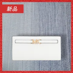 🔴新品未使用🔴 MICHAEL KORS マイケル・コース 長財布 ペブルドレザー ウォレット ラージ