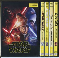 STAR WARS 스타 워즈 5권 세트/DVD 중고 렌탈 떨어짐/c7530