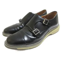 リーガル REGAL アクロフォーム ダブルモンク 82WR ドレスシューズ ビジネス 靴 レザー 26cm 黒 ブラック ORG X