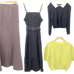 グレイル GRL Mサイズ 4点セット まとめ売り ワンピース スカート ニット シャツ A0925
