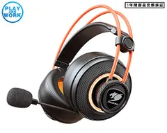 COUGAR ゲーミングヘッドセット IMMERSA PRO Ti チタンコーティングドライバ RGB照明搭載 インライ