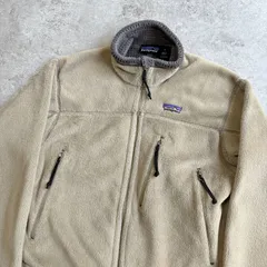 00s 2002年 USA製 patagonia R4 Jacket  ” POLARTEC ”【 beige 】  パタゴニア R4 ジャケット レギュレーター フリース ” ポーラテック ” 【 ベージュ 】