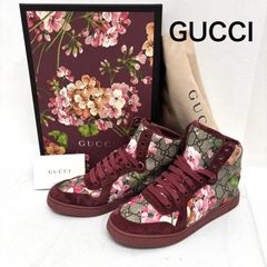 GUCCI グッチ スニーカー シェリーライン 刺繍 0616③ - メルカリ