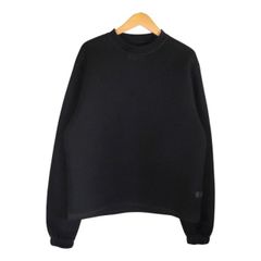 CAV EMPT. (C.E) HEAVY WOOL BOA HALF ZIP JACKET BLACK サイズXL