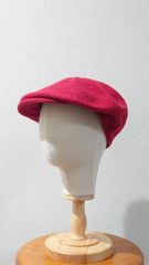 80-90’s LACOSTE ニットハンチング レッド